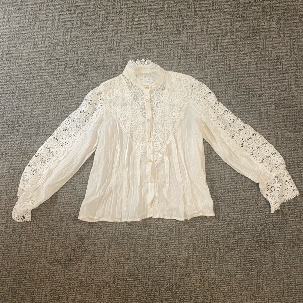 White Lace Top